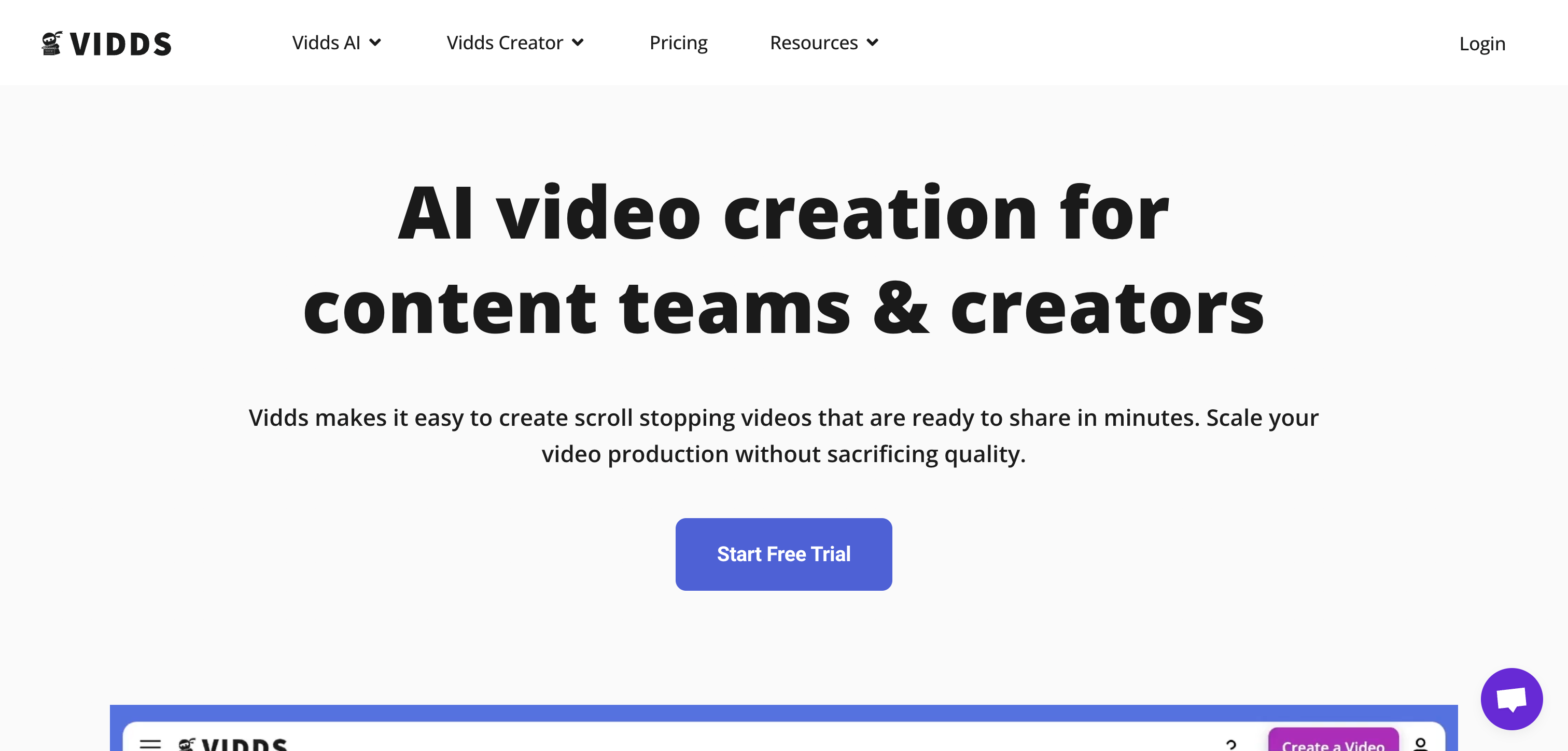 Vidds Interface screenshot